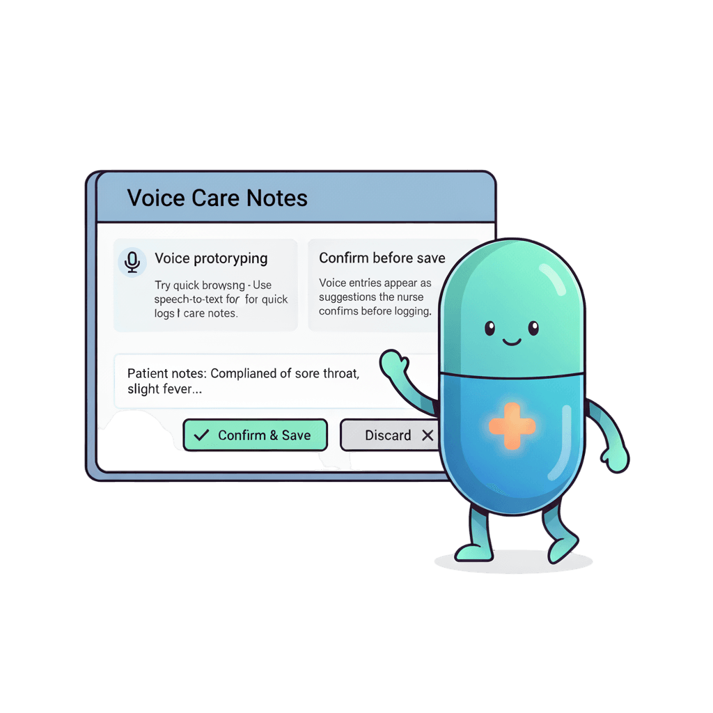 Voice-to-Log & Integration Ready